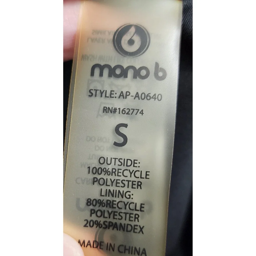 Mono B Camo Running Shorts Athletic‎ Workout Activewear Shorts Small